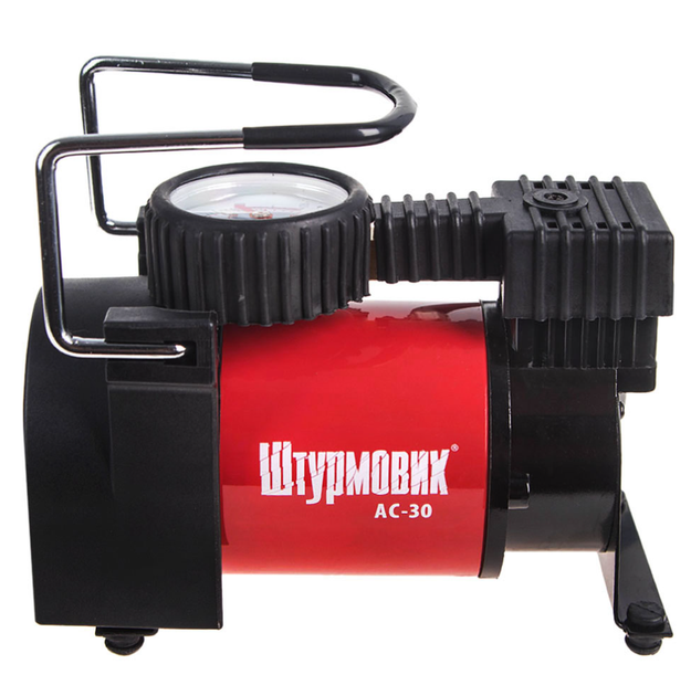 Автомобильний компрессор Штурмовик AC-30 100psi/12Amp/37л/прикурив - изображение 2
