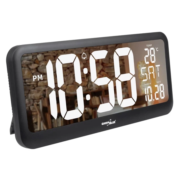 Настенные часы Maclean GB214 LCD с датчиком температуры (5902211124191) - Фото 1 Настенные часы Maclean GB214 LCD с датчиком температуры (5902211124191) - изображение 1