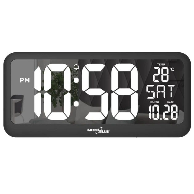 Настенные часы Maclean GB214 LCD с датчиком температуры (5902211124191) - Фото 10 Настенные часы Maclean GB214 LCD с датчиком температуры (5902211124191) - изображение 10