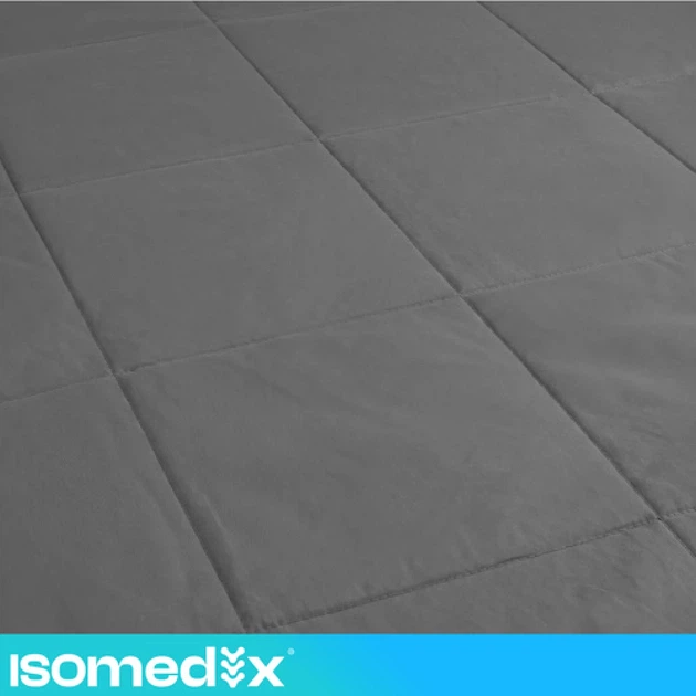Утяжеленное одеяло Isomedix 200x150 см 7 кг Gray (5900779965935) - Фото 9 Утяжеленное одеяло Isomedix 200x150 см 7 кг Gray (5900779965935) - изображение 9