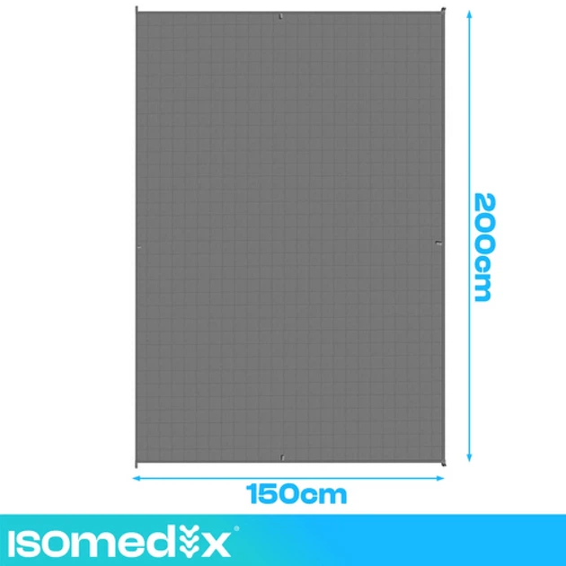 Утяжеленное одеяло Isomedix 200x150 см 8 кг Gray (5900779966741) - Фото 3 Утяжеленное одеяло Isomedix 200x150 см 8 кг Gray (5900779966741) - изображение 3