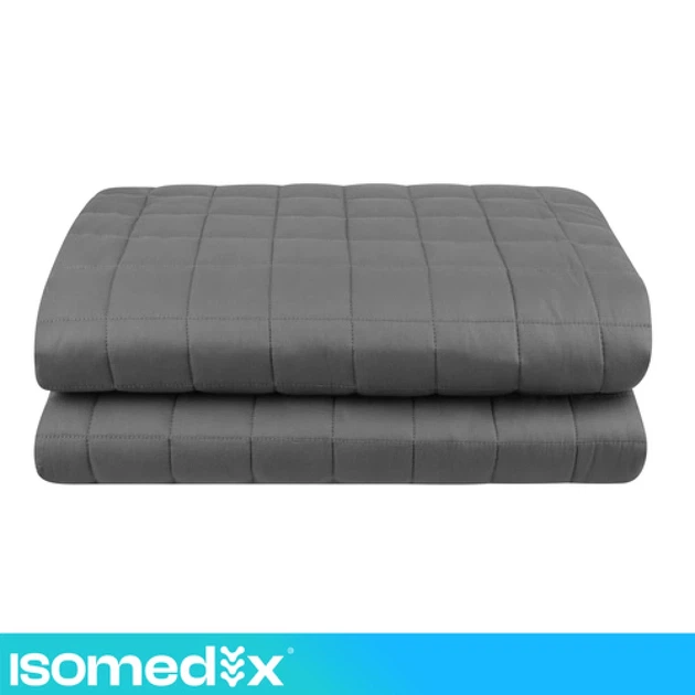 Утяжеленное одеяло Isomedix 200x150 см 6 кг Gray (5900779966758) - Фото 13 Утяжеленное одеяло Isomedix 200x150 см 6 кг Gray (5900779966758) - изображение 13