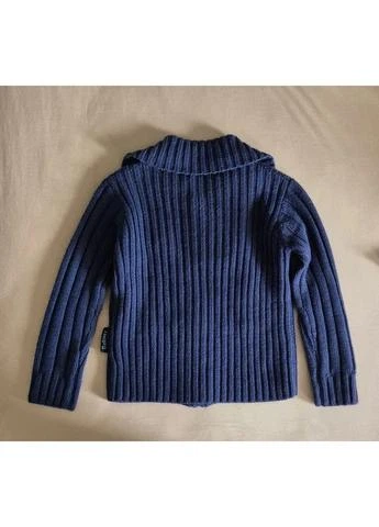 Кофта для девочки синяя вязаная 104р Арт. 0615 Dany - Фото 2 Кофта для девочки синяя вязаная 104р Арт. 0615 Dany - изображение 2