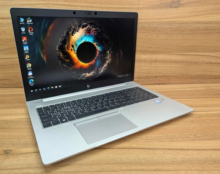 Ультрабук HP EliteBook 850 G6 / 15.6" (1920x1080) IPS / Intel Core i7-8565U (4 (8) ядра по 1.8 - 4.6 GHz) / 8 GB DDR4 / 256 GB SSD / Intel UHD Graphics / WebCam / TouchID / Windows 10 б/у + Подарок Беспроводная мышь / USB - изображение 4