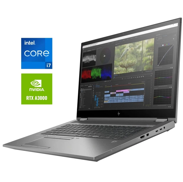 Мобільна робоча станція HP ZBook Fury 17 G8 / 17.3" (1920x1080) IPS / Intel Core i7-11850H (8 (16) ядер по 2.5 - 4.8 GHz) / 32 GB DDR4 / 512 GB SSD M.2 / nVidia RTX A3000, 6 GB GDDR6, 192-bit / WebCam / Win 11 Pro б/в - Фото 1 Мобільна робоча станція HP ZBook Fury 17 G8 / 17.3" (1920x1080) IPS / Intel Core i7-11850H (8 (16) ядер по 2.5 - 4.8 GHz) / 32 GB DDR4 / 512 GB SSD M.2 / nVidia RTX A3000, 6 GB GDDR6, 192-bit / WebCam / Win 11 Pro б/в - зображення 1