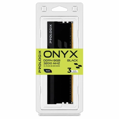 Модуль пам'яті для комп'ютера DDR4 8GB 3200 MHz Onyx Black RGB Prologix (PRO8GB3200YBR4) - зображення 3