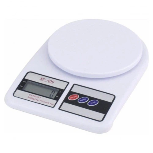 Кухонные электронные весы Electronic Kitchen Scale SF-400 UKC с максимальной нагрузкой до 10 кг и функцией обнуления тары - изображение 3