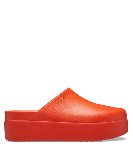 Жіночі крокси слайди Crocs Dylan Platform Clog Red (36-37, червоний) - Фото 2 Жіночі крокси слайди Crocs Dylan Platform Clog Red (36-37, червоний) - изображение 2