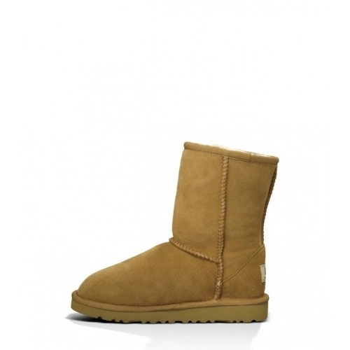 Дитячі уггі для дівчинки Замшеві Середні коричневі UGG Classic Short Kids Chestnut (31, коричневий) - Фото 2 Дитячі уггі для дівчинки Замшеві Середні коричневі UGG Classic Short Kids Chestnut (31, коричневий) - зображення 2