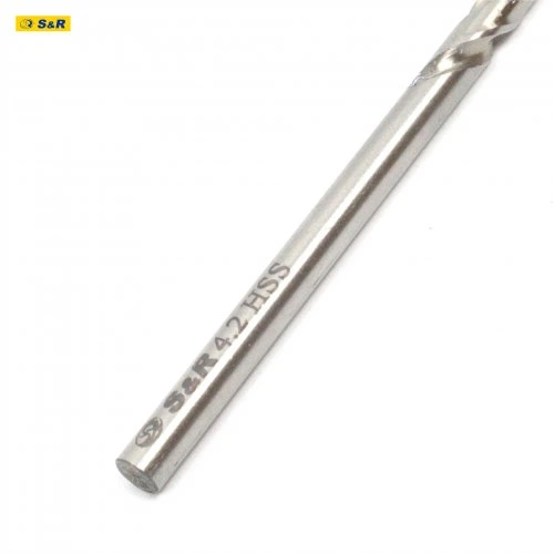 Сверло по металлу удлиненное S&R Meister HSS 4,2х82х125 мм (105840420) - изображение 6