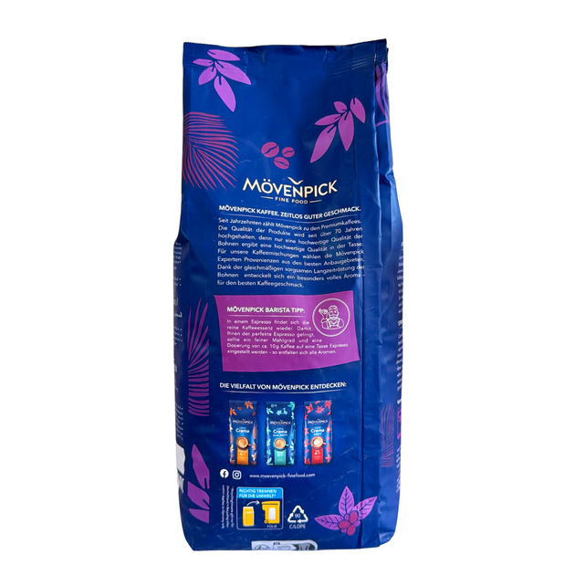 Кава в зернах Movenpick Barista Espresso 1 кг × 6 шт. (6 кг) - Фото 3 Кава в зернах Movenpick Barista Espresso 1 кг × 6 шт. (6 кг) - зображення 3