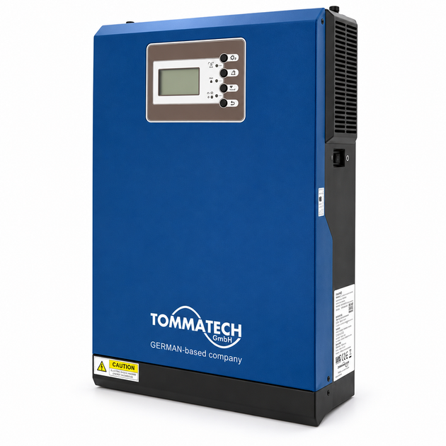Гібридний інвертор TOMMATECH TT-NEW5K/MPPT 48V 5000W ток заряда 60А MPPT(60-115В) - зображення 3
