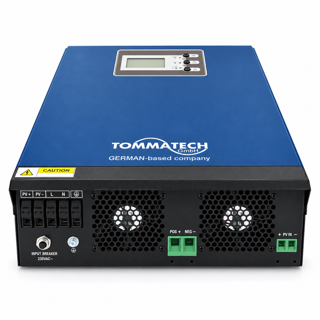 Гібридний інвертор TOMMATECH TT-NEW5K/MPPT 48V 5000W ток заряда 60А MPPT(60-115В) - зображення 4