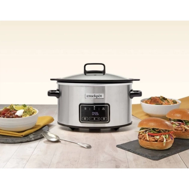 Медленноварка Crock-Pot CSC111X 3,5 л (5060569674826) - Фото 3 Медленноварка Crock-Pot CSC111X 3,5 л (5060569674826) - изображение 3