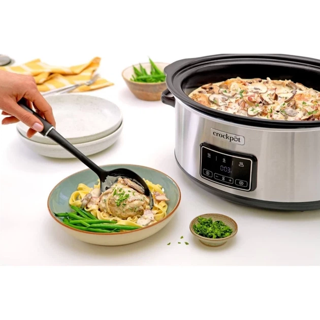Медленноварка Crock-Pot CSC111X 3,5 л (5060569674826) - Фото 9 Медленноварка Crock-Pot CSC111X 3,5 л (5060569674826) - изображение 9
