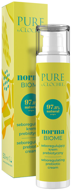 Krem do twarzy Clochee Pure Normabiome seboregulujący 50 ml (5905616138640) - obraz 2