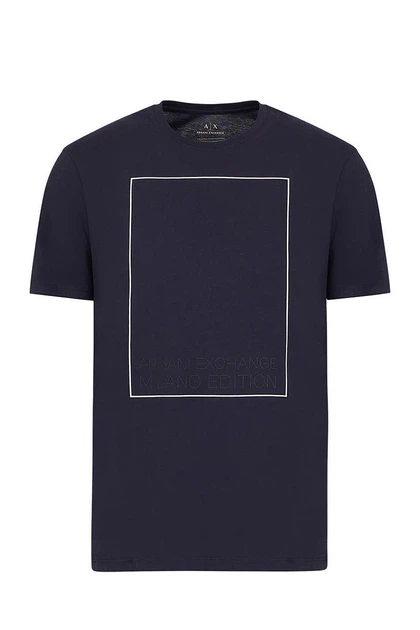Футболка Armani Exchange 52(XL) Синий (131365) - Фото 6 Футболка Armani Exchange 52(XL) Синий (131365) - изображение 6