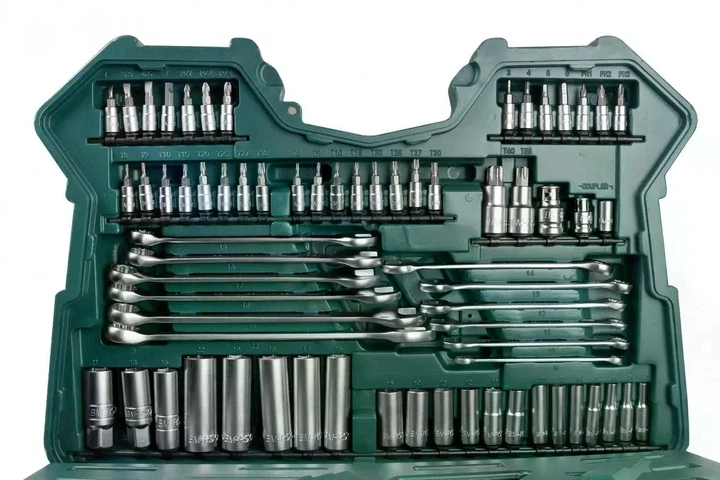 Набор инструментов 215пр Mannesmann M98430 - изображение 7