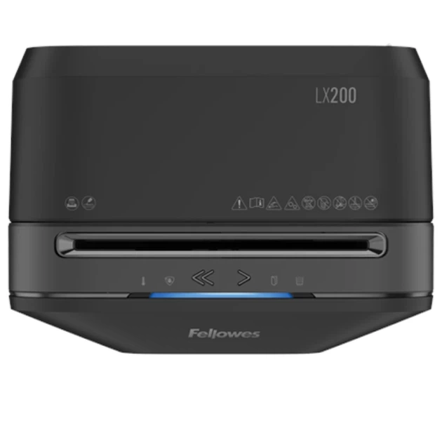 Шредер Fellowes Powershred LX200 P-4 T-4 22 л Black (043859763801) - изображение 5