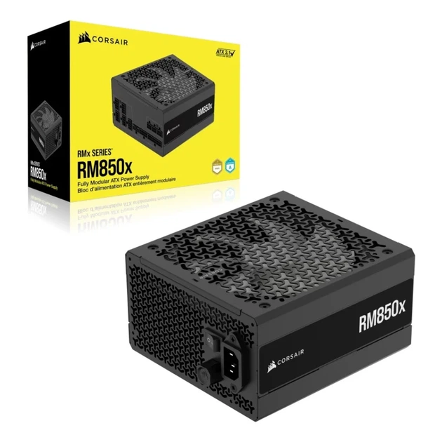 Блок питания Corsair RMX RM850X 850 Вт ATX 3.1 Full-Modular 80 Plus Gold (840006667445) - Фото 2 Блок питания Corsair RMX RM850X 850 Вт ATX 3.1 Full-Modular 80 Plus Gold (840006667445) - изображение 2