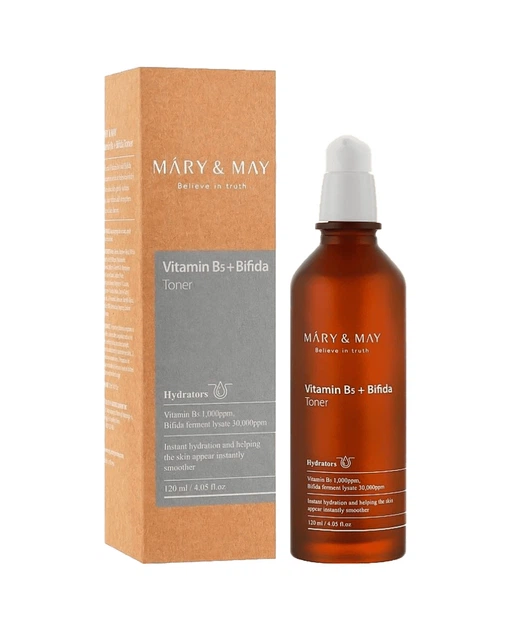 Тонер с пробиотиками и пантенолом Mary & May Vitamin B5+Bifida Toner - изображение 4