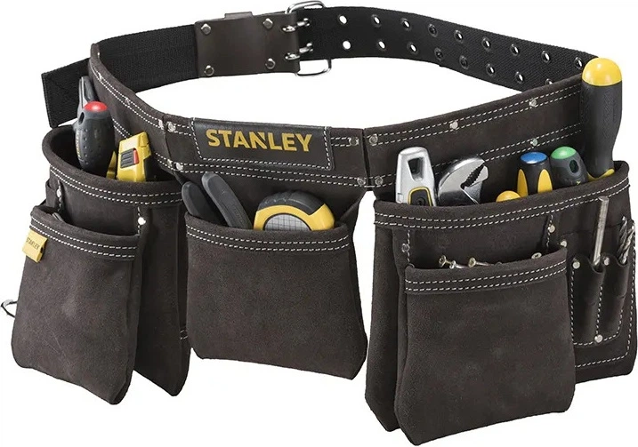 Пояс для інструментів Stanley шкіряний 77-130 см (3253561801136) - зображення 7