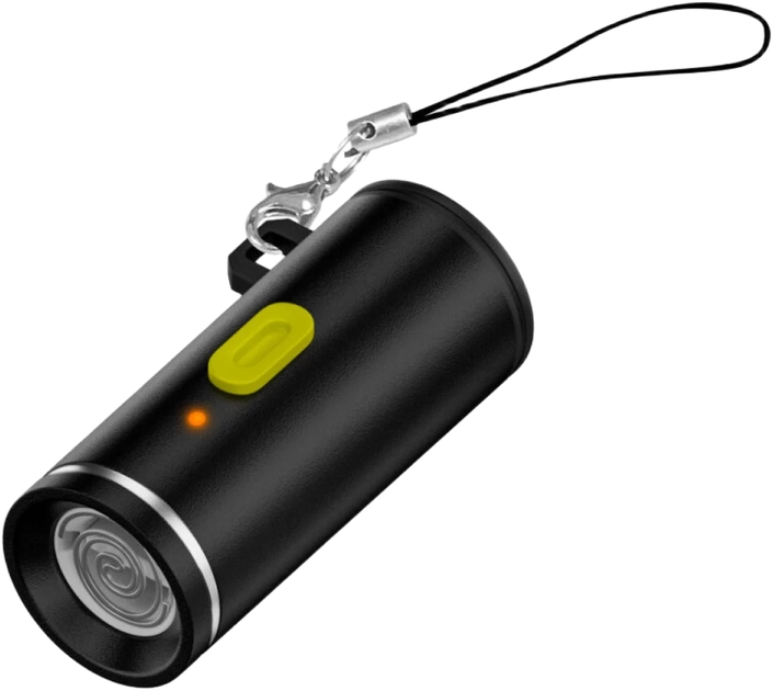 Zestaw akcesoriów 4smarts Explorer 4 w 1 kabel-brelok USB-C, adapter USB-C do USB-C, zapalniczka USB-C, latarka USB-C Black (4252011911585) - obraz 2