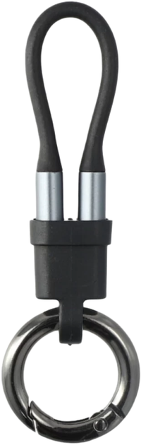Zestaw akcesoriów 4smarts Explorer 4 w 1 kabel-brelok USB-C, adapter USB-C do USB-C, zapalniczka USB-C, latarka USB-C Black (4252011911585) - obraz 5