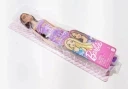 Lalka Mattel Barbie Brunetka w sukience z logo (0194735052448) - obraz 2