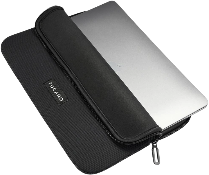 Чохол для ноутбука Tucano Colore Sleeve 17"/18" Black (8020252221505) - Фото 7 Чохол для ноутбука Tucano Colore Sleeve 17"/18" Black (8020252221505) - зображення 7