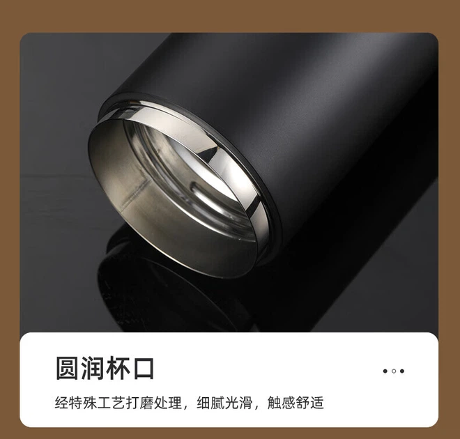 Термобутылка Fuguang Mengshan с ситечком 480 мл Black (WFZ1191-480) - изображение 6