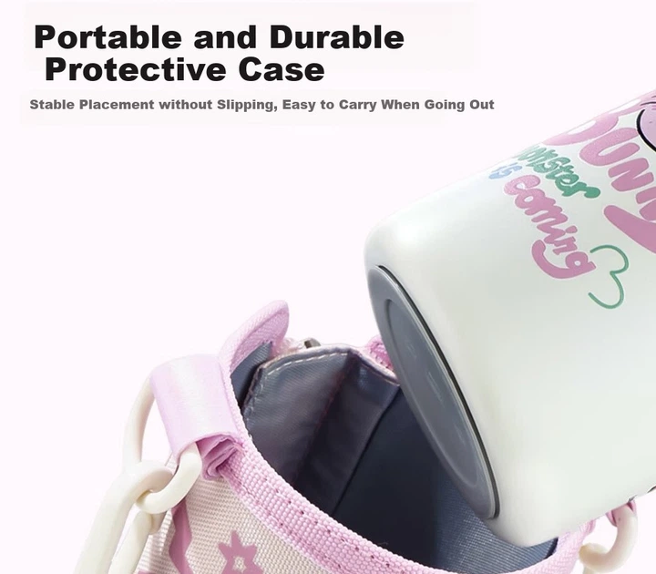 Детская термобутылка Fuguang Love Monster с трубочкой 580 мл Pink (WFZ1309-580) - Фото 3 Детская термобутылка Fuguang Love Monster с трубочкой 580 мл Pink (WFZ1309-580) - изображение 3