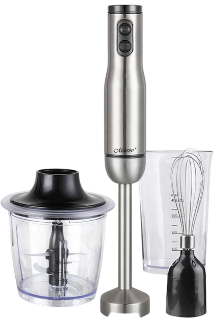 Blender ręczny Maestro MR-569 Stal - Zdjęcie 1 Blender ręczny Maestro MR-569 Stal - obraz 1