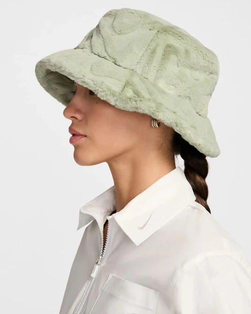 Панама Nike Apex Faux Fur Bucket S Зеленый HF7194-370 - изображение 3