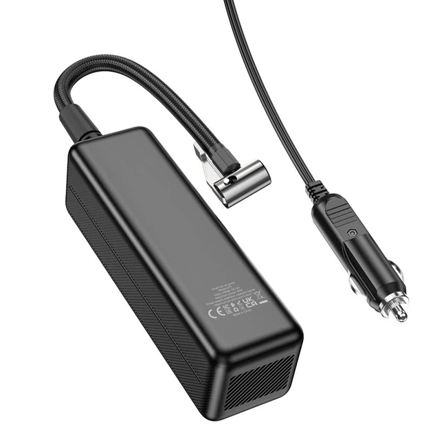 Автомобільний насос HOCO ZP5 May smart air pump Black - зображення 6