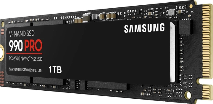 SSD диск Samsung 990 Pro 1TB M.2 PCIe 4.0 x4 NVMe 2.0 V-NAND 3bit MLC (MZ-V9P1T0BW) OEM - изображение 3