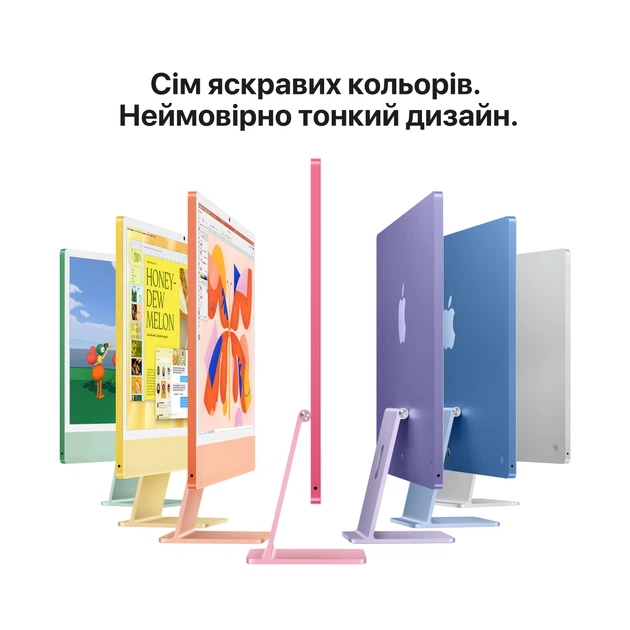 Моноблок Apple iMac 24" М6 4.5К 12‑ядер GPU 256GB Green (MH1D4UA/A) - изображение 4