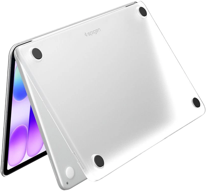 Etui Spigen AirSkin do MacBook Neo 13 2026 Frost Clear (8800337246766) - obraz 4