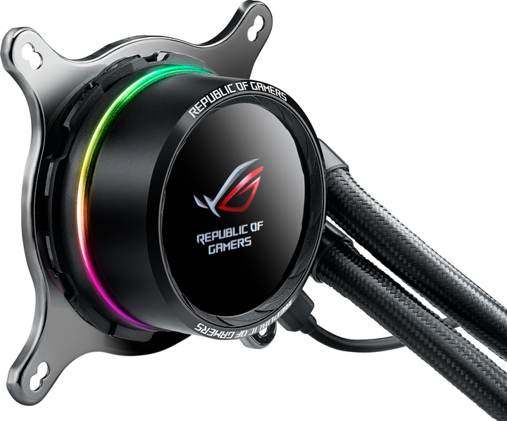 Система жидкостного охлаждения ASUS ROG Ryuo Aura OLED 240 (ROG-RYUO-240) - изображение 4