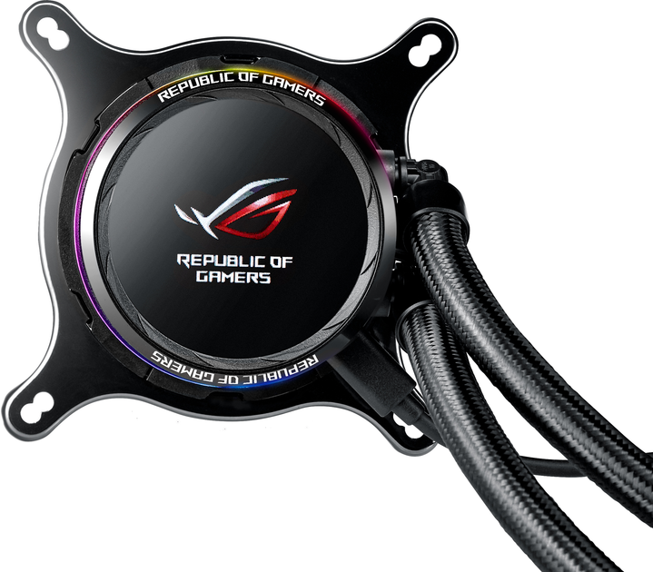 Система жидкостного охлаждения ASUS ROG Ryuo Aura OLED 240 (ROG-RYUO-240) - изображение 5