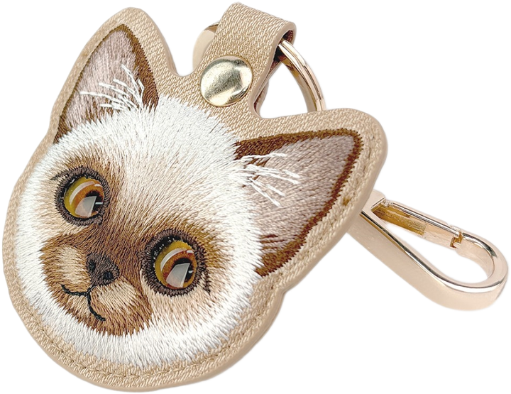 Etui Nimmy do lokalizatora New Big Eyed Pet 2.0 Cat Brown (6971080313165) - obraz 3