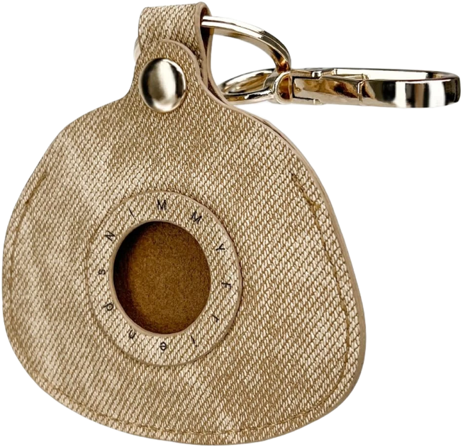 Etui-brelok Nimmy do AirTag New Big Eyed Pet 2.0 Dog Brown (6971080311819) - obraz 5