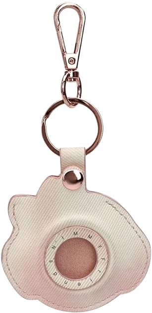 Etui-brelok Nimmy do AirTag New Big Eyed Pet 2.0 Dog Pink (6971080311796) - obraz 2