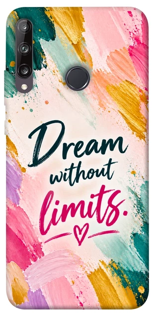Чехол для Huawei P40 Lite E с принтом Dream without limits - Фото 1 Чехол для Huawei P40 Lite E с принтом Dream without limits - изображение 1