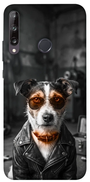 Чехол для Huawei P40 Lite E с принтом Jack rassel - Фото 1 Чехол для Huawei P40 Lite E с принтом Jack rassel - изображение 1