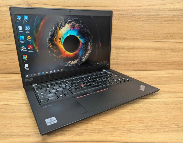 Ультрабук Lenovo ThinkPad X13 Gen1 / 13.3" (1920x1080) IPS / Intel Core i7-10610U (4 (8) ядра по 1.8 - 4.9 GHz) / 16 GB DDR4 / 256 GB SSD / Intel UHD Graphics / WebCam / Windows 10 б/у + Подарок Беспроводная мышь / USB - изображение 4