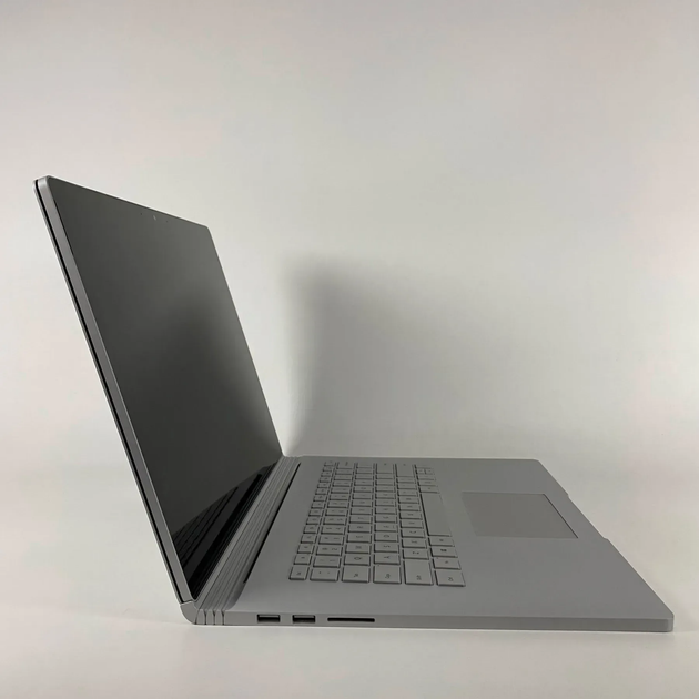 Ноутбук-трансформер Б-класс Microsoft Surface Book 2 / 15" (3240x2160) IPS Touch / Intel Core i7-8650U (4 (8) ядра по 1.9 - 4.2 GHz) / 16 GB DDR3 / 512 GB SSD / nVidia GeForce GTX 1060, 6 GB GDDR5, 192-bit / USB Type-C / WebCam / SD Card Reader б/у - Фото 4 Ноутбук-трансформер Б-класс Microsoft Surface Book 2 / 15" (3240x2160) IPS Touch / Intel Core i7-8650U (4 (8) ядра по 1.9 - 4.2 GHz) / 16 GB DDR3 / 512 GB SSD / nVidia GeForce GTX 1060, 6 GB GDDR5, 192-bit / USB Type-C / WebCam / SD Card Reader б/у - изображение 4
