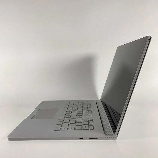 Ноутбук-трансформер Б-класс Microsoft Surface Book 2 / 15" (3240x2160) IPS Touch / Intel Core i7-8650U (4 (8) ядра по 1.9 - 4.2 GHz) / 16 GB DDR3 / 512 GB SSD / nVidia GeForce GTX 1060, 6 GB GDDR5, 192-bit / USB Type-C / WebCam / SD Card Reader б/у - Фото 5 Ноутбук-трансформер Б-класс Microsoft Surface Book 2 / 15" (3240x2160) IPS Touch / Intel Core i7-8650U (4 (8) ядра по 1.9 - 4.2 GHz) / 16 GB DDR3 / 512 GB SSD / nVidia GeForce GTX 1060, 6 GB GDDR5, 192-bit / USB Type-C / WebCam / SD Card Reader б/у - изображение 5