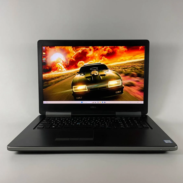 Мобільна робоча станція Б-клас Dell Precision 7720 / 17.3" (1920x1080) IPS / Intel Core i7-6820HQ (4 (8) ядра по 2.7 - 3.6 GHz) / 16 GB DDR4 / 128 GB SSD + 500 GB HDD / nVidia Quadro P3000, 6 GB GDDR5, 192-bit / HDMI / WebCam б/в + Подарунок Миша / USB - Фото 2 Мобільна робоча станція Б-клас Dell Precision 7720 / 17.3" (1920x1080) IPS / Intel Core i7-6820HQ (4 (8) ядра по 2.7 - 3.6 GHz) / 16 GB DDR4 / 128 GB SSD + 500 GB HDD / nVidia Quadro P3000, 6 GB GDDR5, 192-bit / HDMI / WebCam б/в + Подарунок Миша / USB - зображення 2