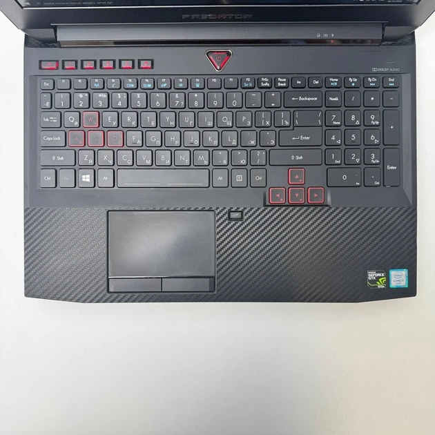Ігровий ноутбук Б-клас Acer Predator 15 G9-591 / 15.6" (1920x1080) IPS / Intel Core i7-6700HQ (4 (8) ядра по 2.6 - 3.5 GHz) / 16 GB DDR4 / 128 GB SSD M.2 + 1000 GB HDD / nVidia GeForce GTX 970M, 3 GB GDDR5, 256-bit / WebCam б/в - Фото 9 Ігровий ноутбук Б-клас Acer Predator 15 G9-591 / 15.6" (1920x1080) IPS / Intel Core i7-6700HQ (4 (8) ядра по 2.6 - 3.5 GHz) / 16 GB DDR4 / 128 GB SSD M.2 + 1000 GB HDD / nVidia GeForce GTX 970M, 3 GB GDDR5, 256-bit / WebCam б/в - зображення 9